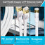 Maplin RJ45 CAT7 Flat Ethernet LAN Cable - White