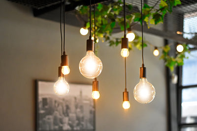 4lite WiZ Connected G125 Globe Filament Amber WiFi LED Smart Bulb - E27 Large Screw