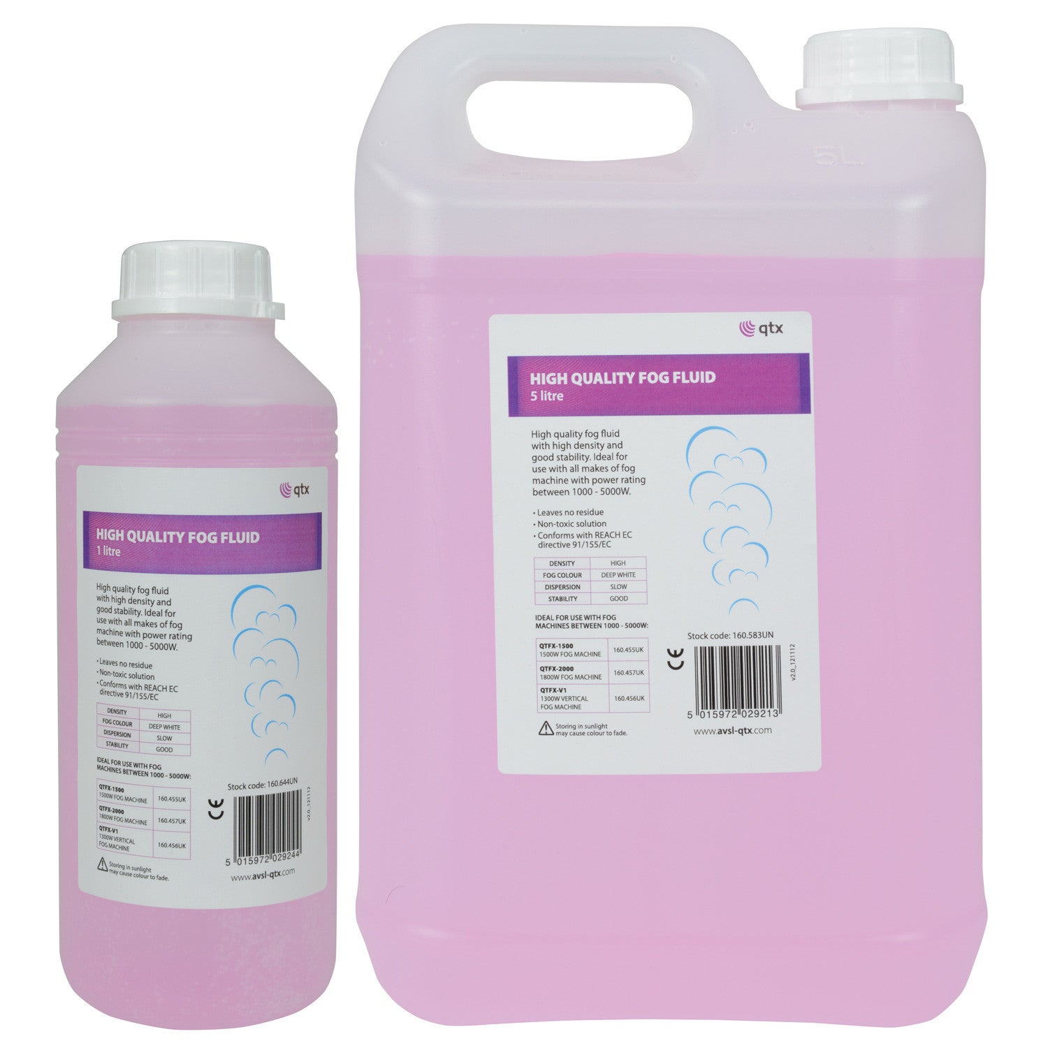 QTX High Quality Pink Fog Fluid
