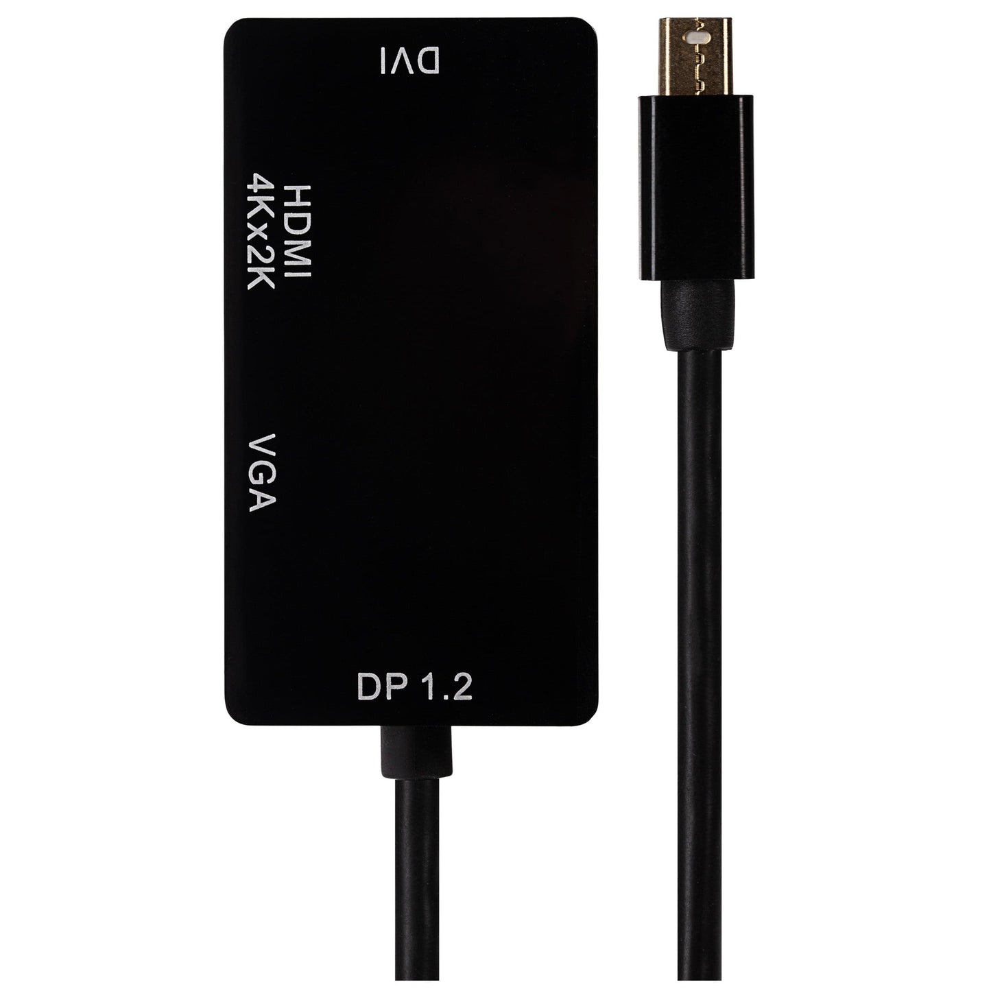 Nikkai Mini Displayport Multiport Hub to 4K HDMI / VGA DVI-I 24+5 Pin ...