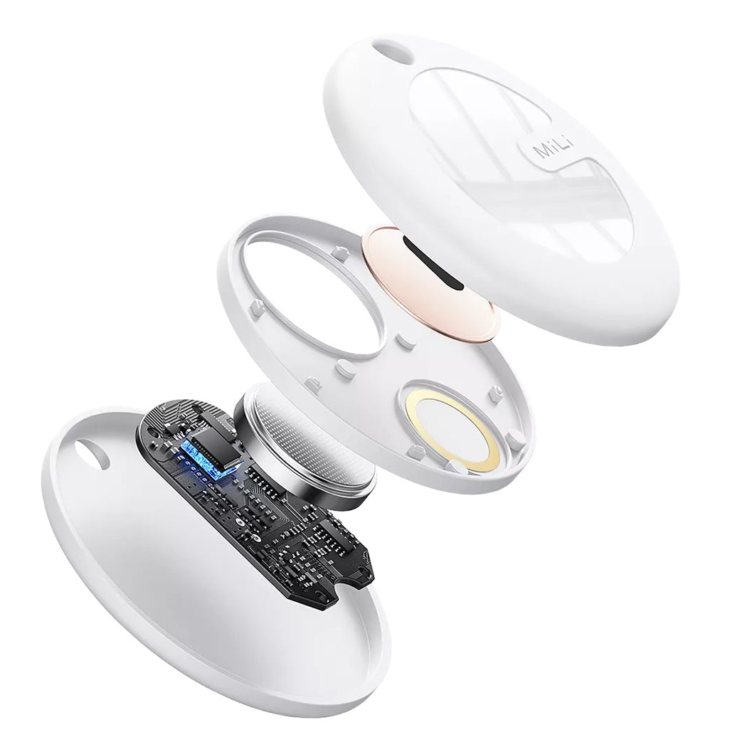MiLi MiTag Duo Keyring Location Tracker with Case