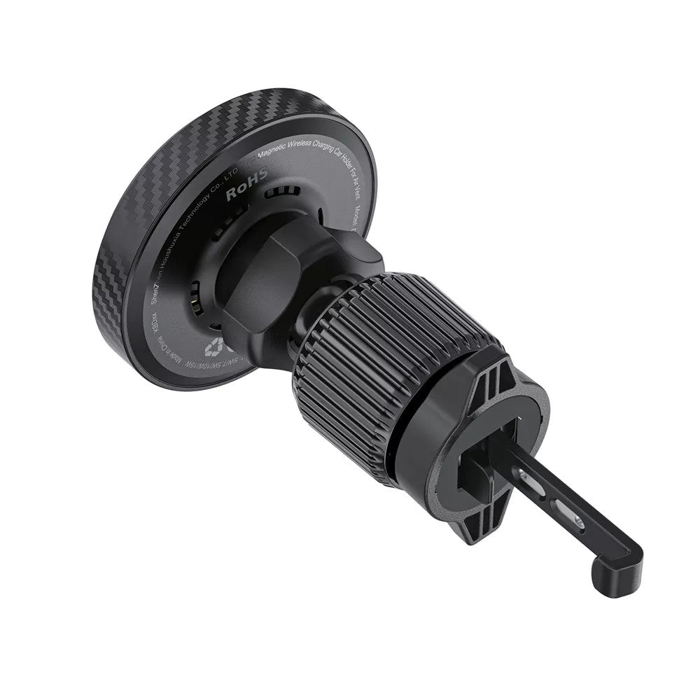 Acefast 15W Qi2 MagSafe Magnetic Charging Car Vent Holder - Black