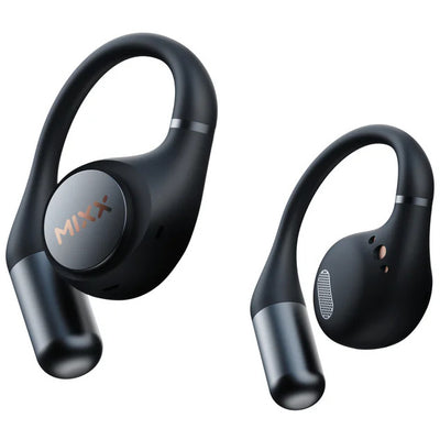 Mixx Streambuds AirFlow Open Ear TWS Sports Earphones - Black