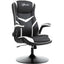 Maplin Plus Faux Leather Ergonomic Adjustable Gaming Chair with Pedestal Base - maplin.co.uk