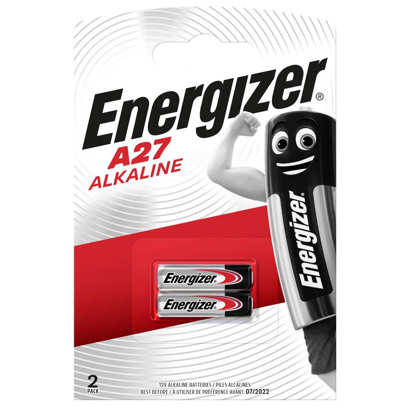 Energizer 12V A27 Miniature Alkaline Batteries - Pack of 2 - maplin.co.uk