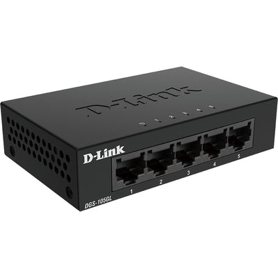 D-Link 5-Port Gigabit Ethernet Metal Housing Unmanaged Switch
