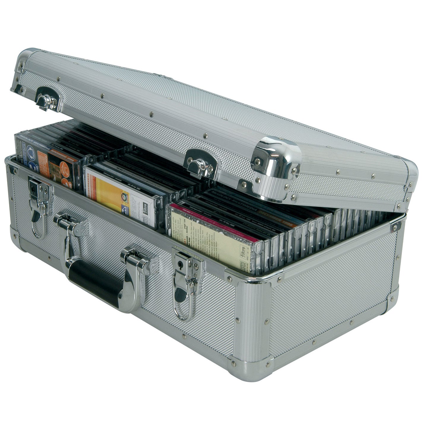 Citronic Aluminium CD Flight Case 60 CDs