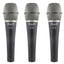 CAD Live D38 Supercardioid Dynamic Instrument Microphone - Pack of 3