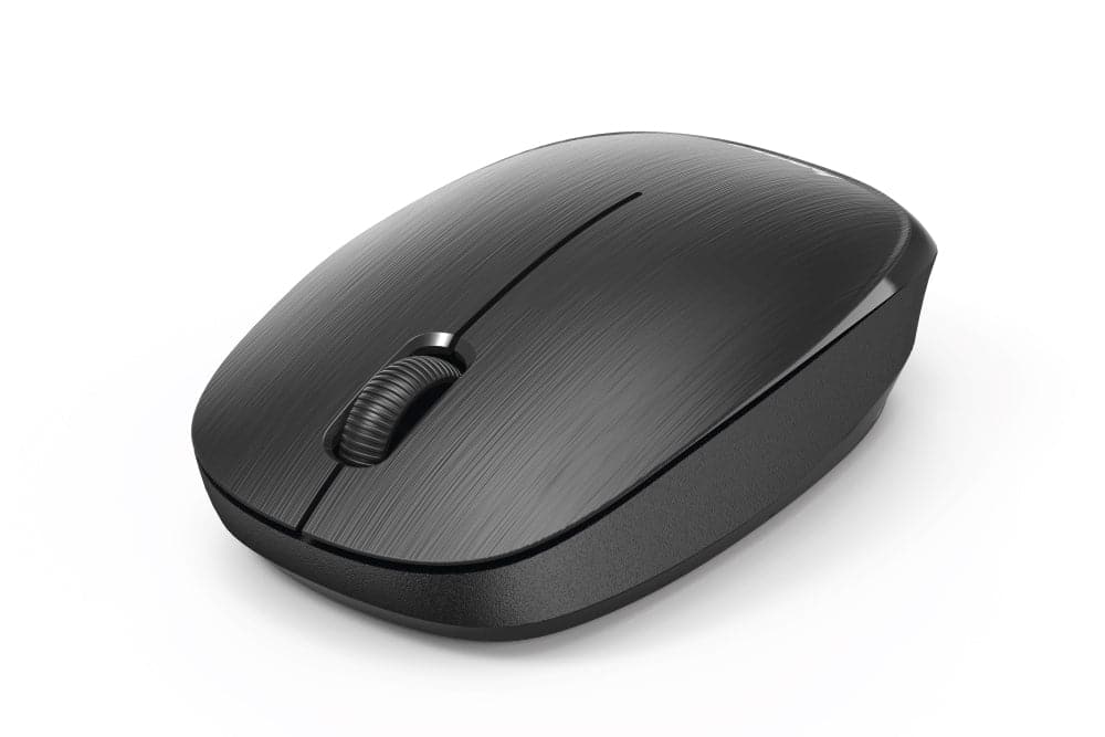 Maplin 3 Button Wireless Optical Mouse with USB-A Dongle Receiver - Black - maplin.co.uk