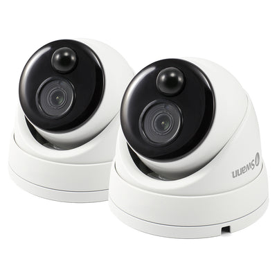 Swann 1080p Wired DVR CCTV Add-On Dome Camera - Pack of 2