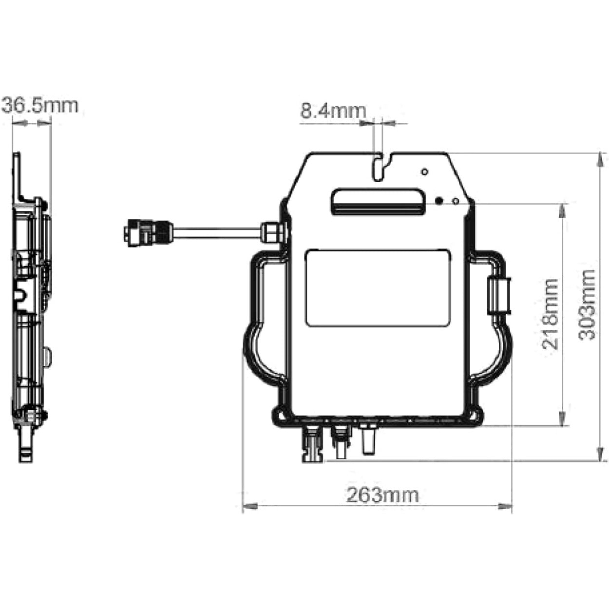 APsystems EZ1-M-SPE Microinverter 500VA Single Phase