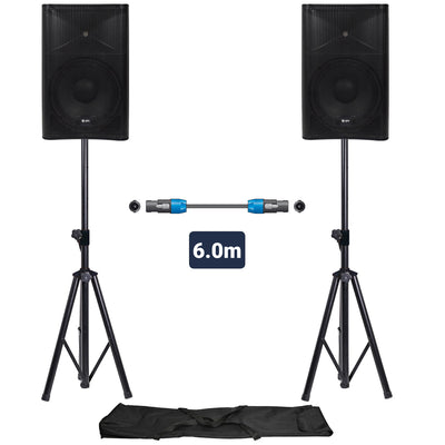QTX QUEST PA Setup with Stands