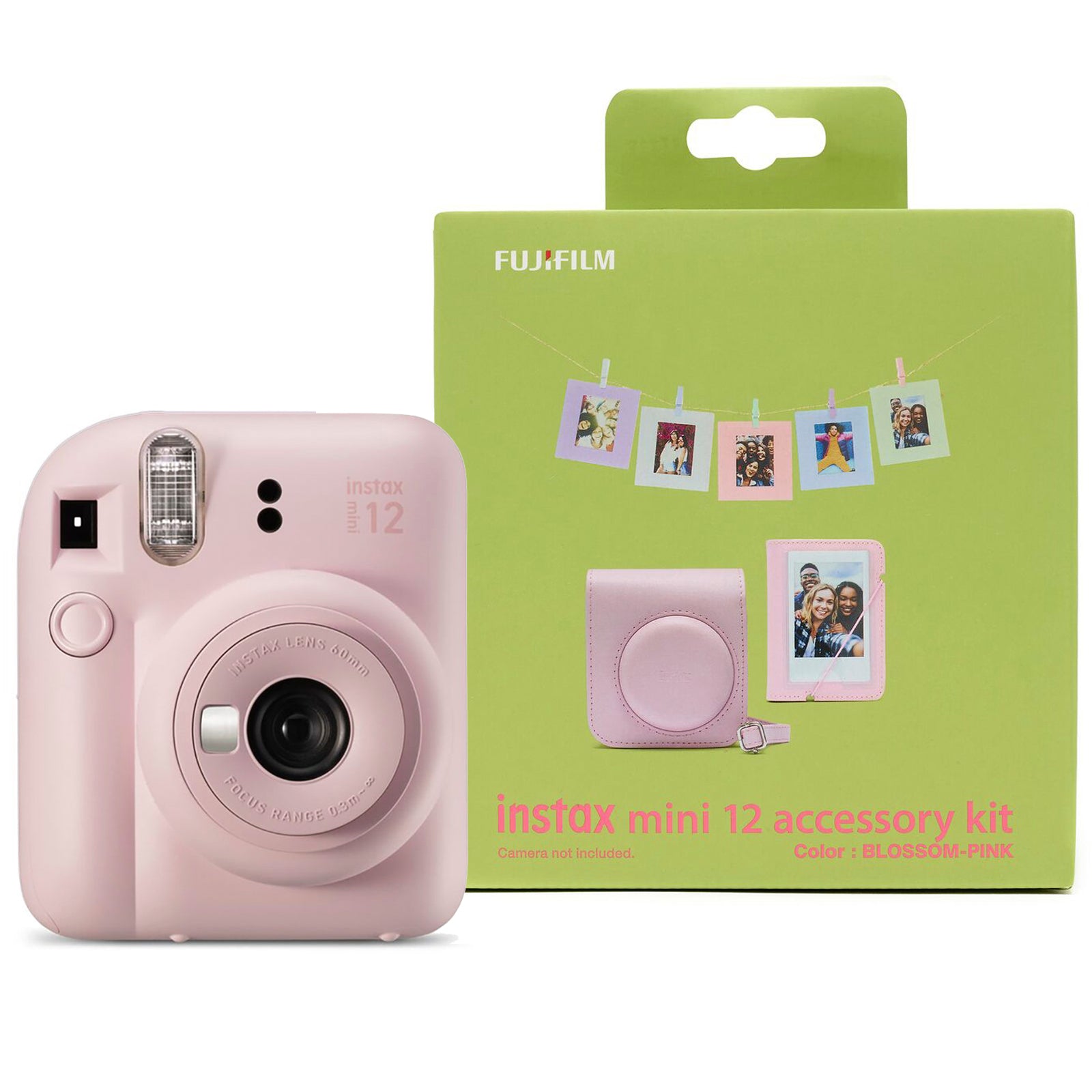 Fujifilm Instax Mini 12 Instant Camera - Blossom Pink
