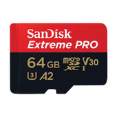 SanDisk 64GB Extreme Pro MicroSDXC Card Class 10 UHS-I 200 MB/s