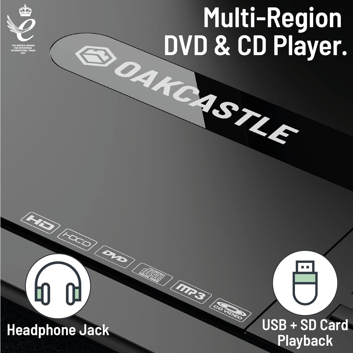Oakcastle DVD120 Portable DVD Player