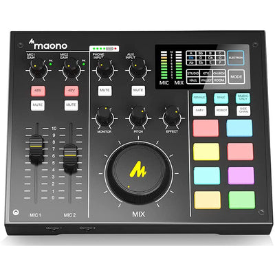 Maono MAONOCASTER AU-AM100 Portable Podcast Console