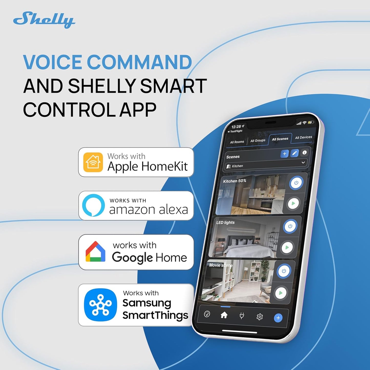 Shelly 1 Gen4 WiFi/Zigbee-Operated Smart Switch with Dry Contacts (1 channel, 16A)