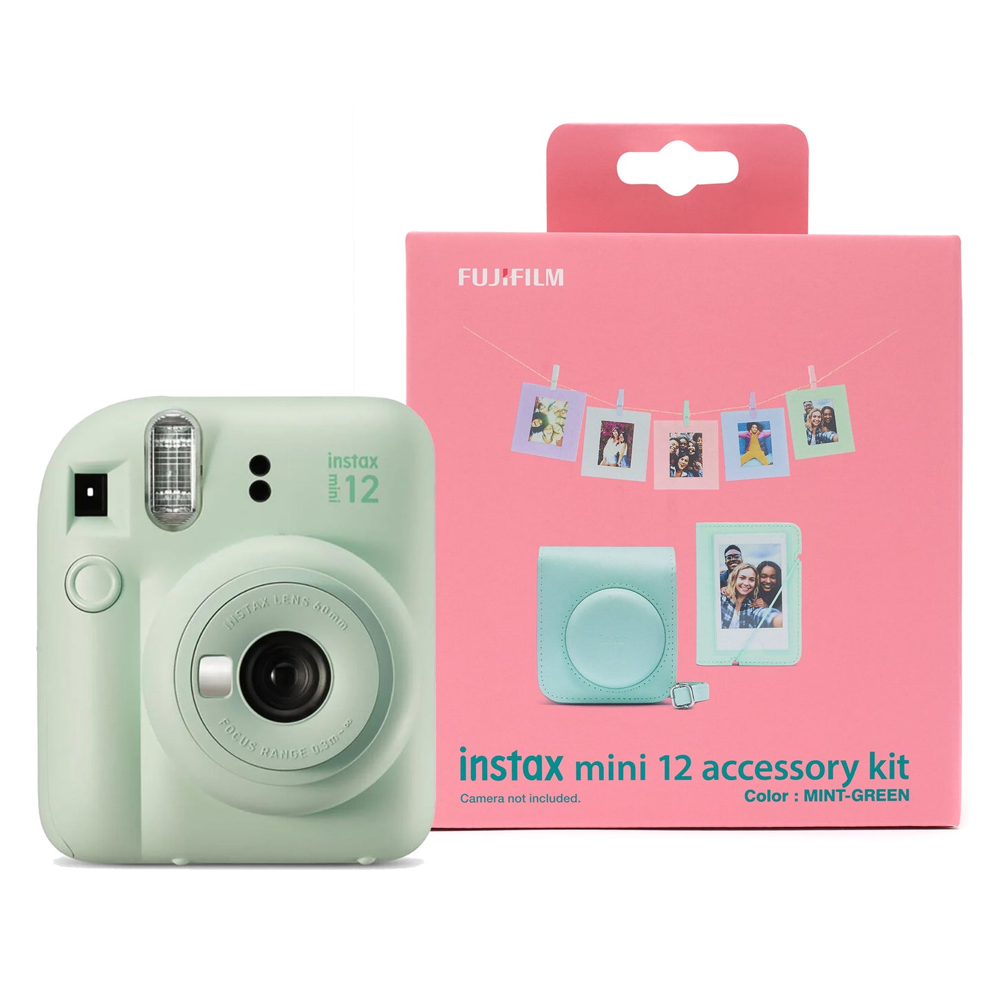 Fujifilm Instax Mini 12 Instant Camera - Mint Green - maplin.co.uk