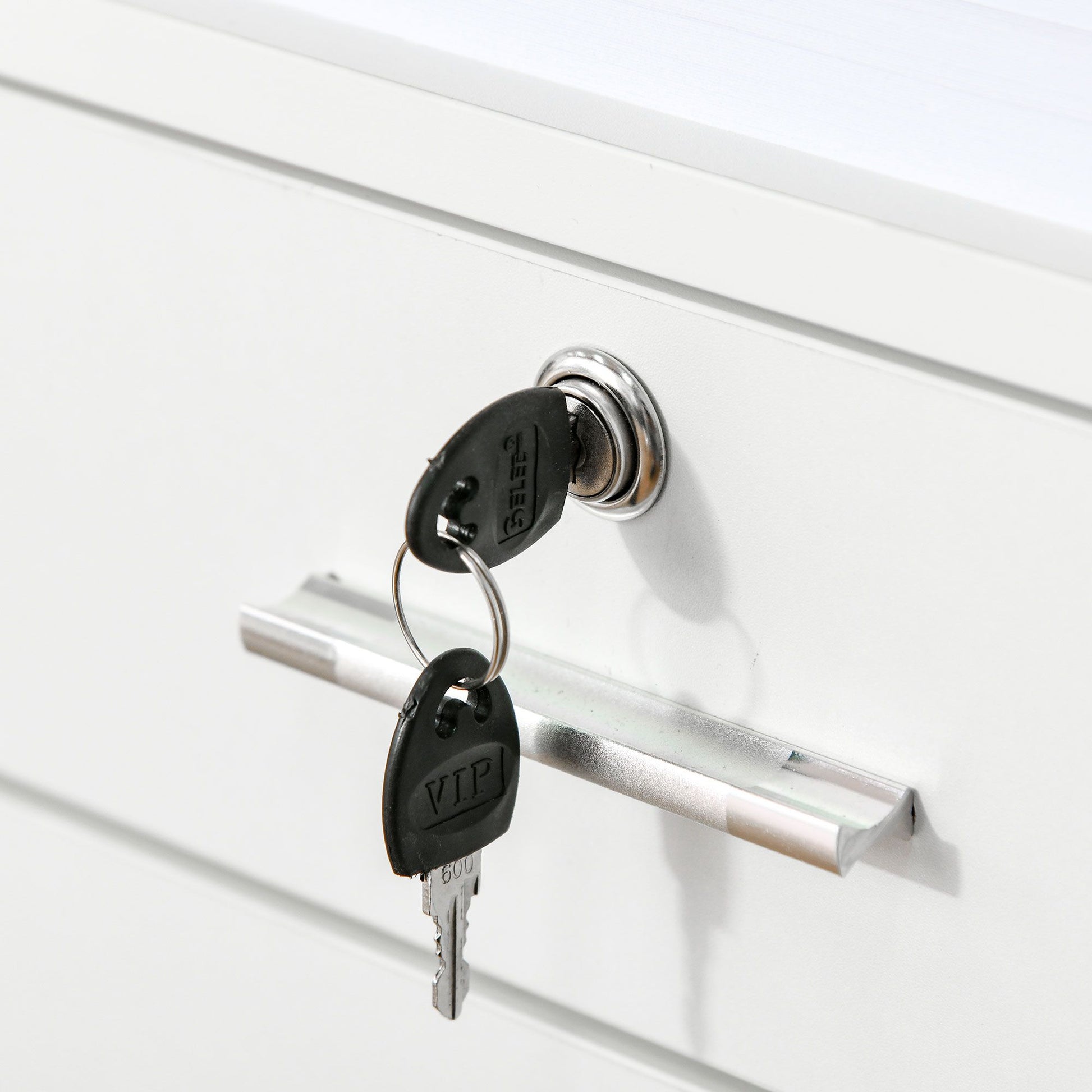 ProperAV Extra Mobile Lockable Filing Cabinet - maplin.co.uk