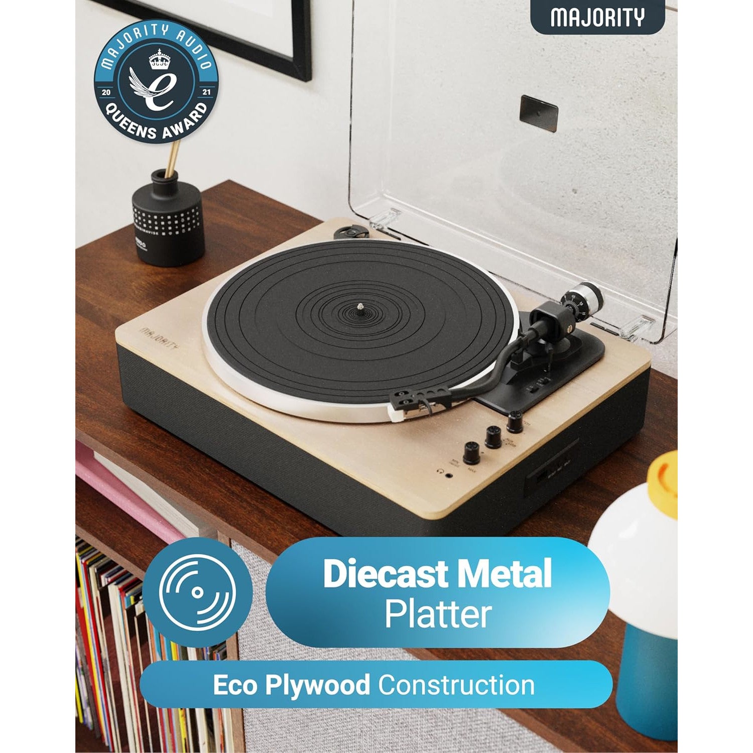 Majority Folio Bluetooth Turntable
