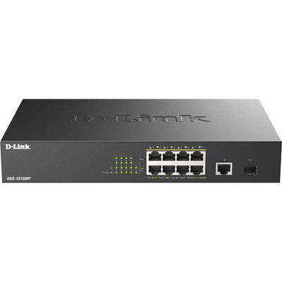 D-Link 10-Port Desktop Gigabit PoE+ Switch