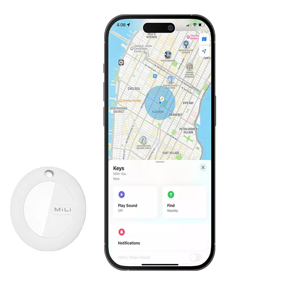 Maplin MiLi MiTag Duo Keyring Location Tracker