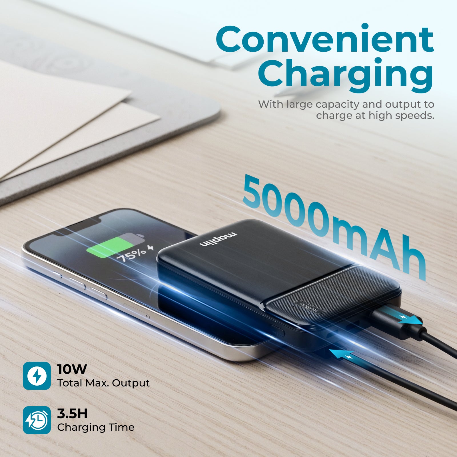 Maplin 5000mAh USB-A Power Bank