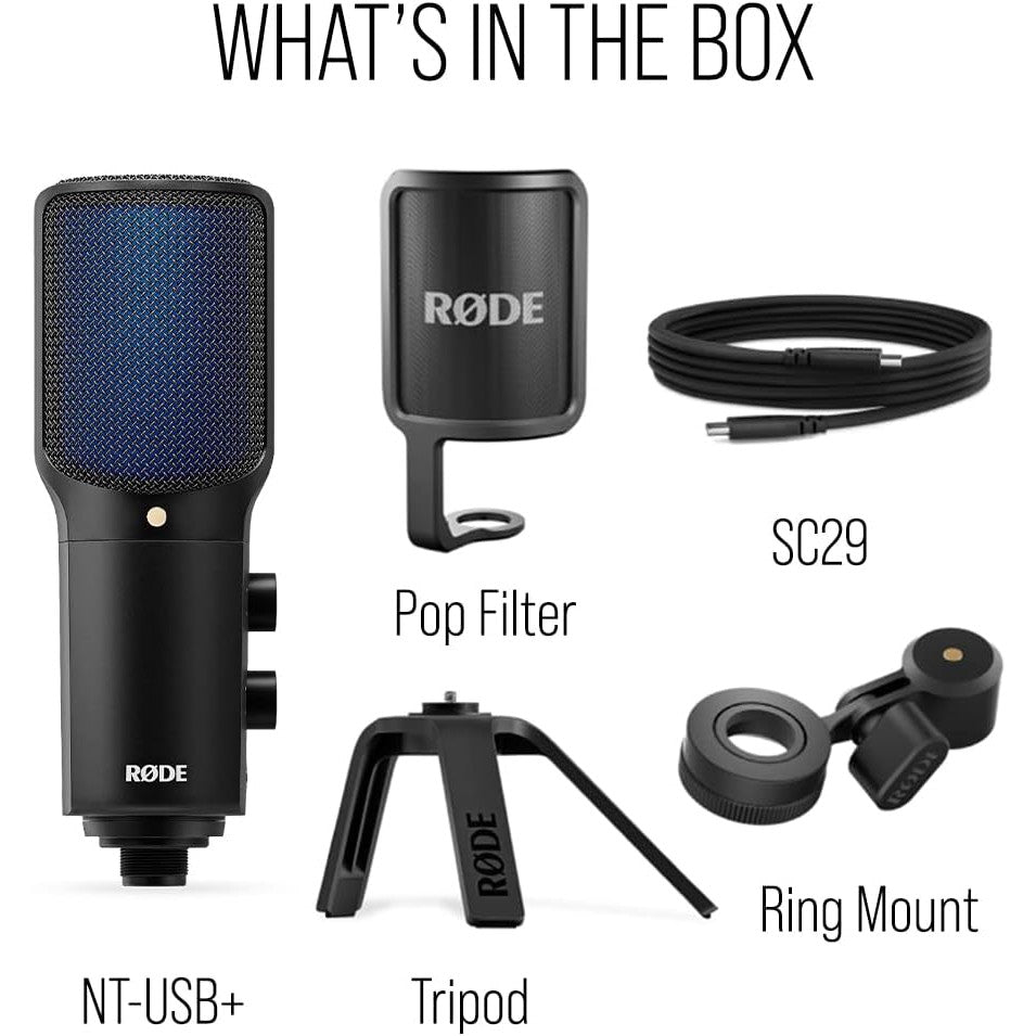 Rode NT-USB+ Professional USB Microphone