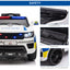 Maplin Plus 12V Kid Electric Ride On Police Car with Remote Siren Light (3-6 Years)