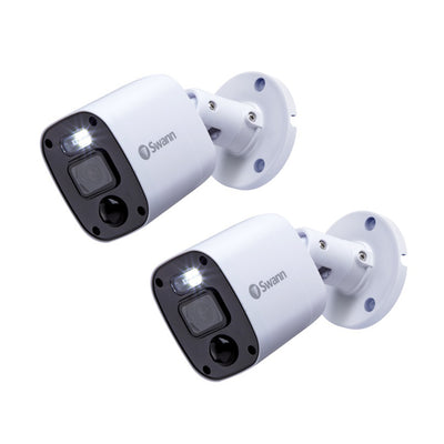 Swann 1080P Wired DVR CCTV Add-On Bullet Camera - Pack of 2