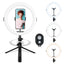 Agfaphoto 11" Bluetooth LED Desktop Ring Light for Smartphones