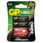 GP AA Lithium Batteries - Pack of 4