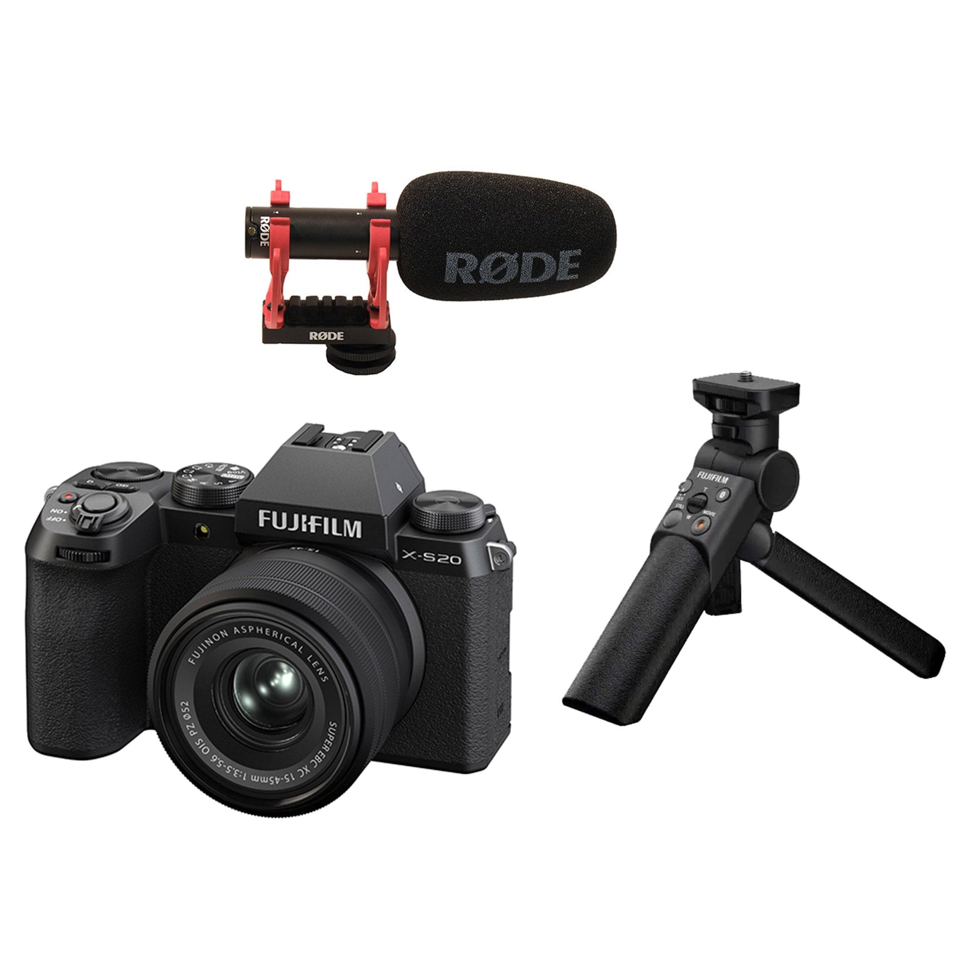 Fujifilm X-S20 Mirrorless Digital Camera Black Photo Video