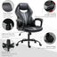 Maplin Plus Faux Leather Adjustable Swivel Gaming Chair - Black