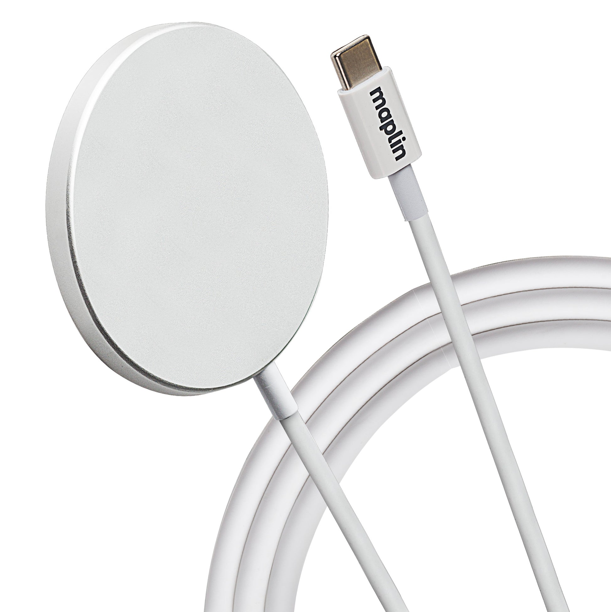 Maplin Magnetic USB-C 15W Wireless Charger