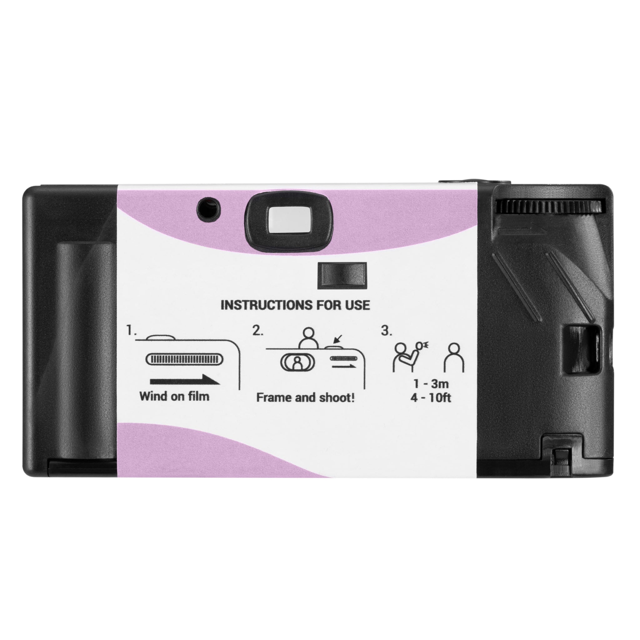 Praktica Single Use Disposable Colour Film Camera with Flash - Pink