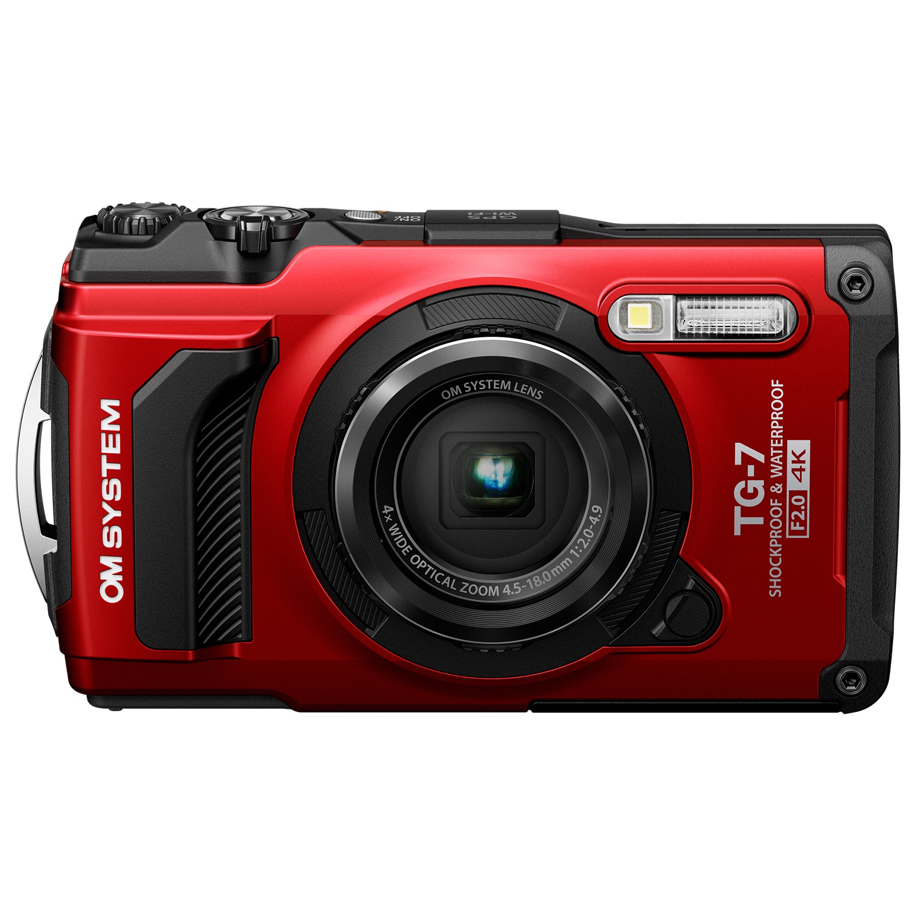 OM System TG-7 12MP 4x Zoom Tough Compact Camera