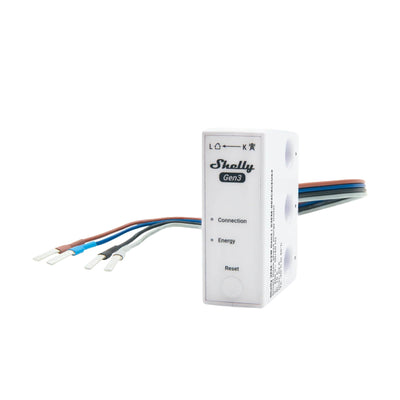 Shelly 3EM-63W Gen3 WiFi Three-Phase Energy Meter with Integrated Current-Transformers