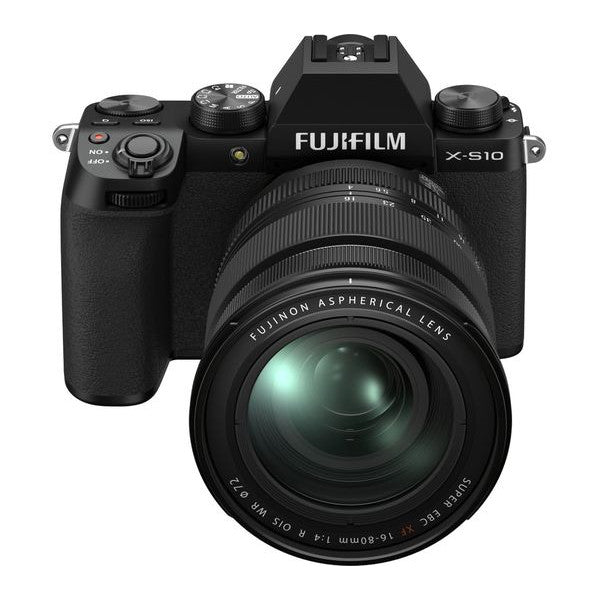 Fujifilm X-S10 Mirrorless Camera - Black