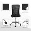 ProperAV Extra Armless Adjustable Mesh Office Chair - maplin.co.uk