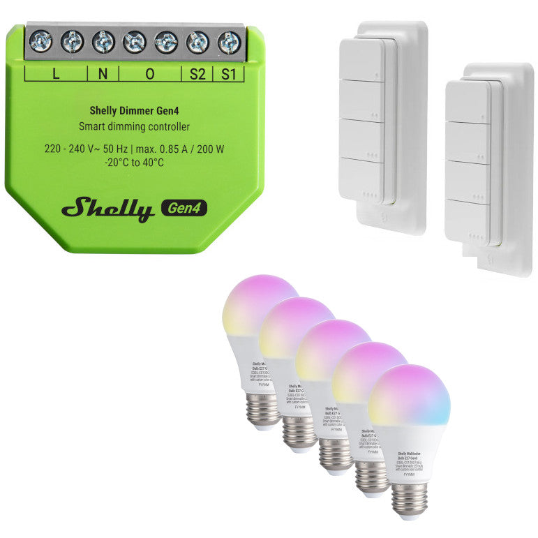 Shelly Smart Dimming Lighting Bundle