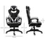Maplin Ergonomic Racing Adjustable Reclining Gaming Office Chair with Headrest, Lumbar Support & Retractable Footrest - maplin.co.uk