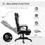 Maplin Ergonomic Racing Adjustable Reclining Gaming Office Chair with Headrest, Lumbar Support & Retractable Footrest - maplin.co.uk