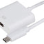 Nikkai USB-C to HDMI V3.1 Adapter (Supports 4K Ultra HD @30Hz) - White, 0.12m - maplin.co.uk