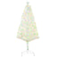 HOMCOM 5ft Pre-Lit Fibre Optic LED Artificial Christmas Tree - maplin.co.uk