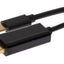 Maplin USB-C to DisplayPort Cable - Black, 2m - maplin.co.uk