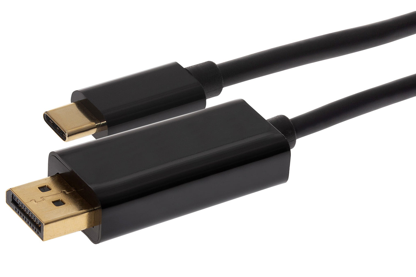 Maplin USB-C to DisplayPort Cable - Black, 2m - maplin.co.uk