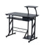 ProperAV Computer Desk with Sliding Keyboard Tray - maplin.co.uk