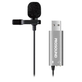 ProSound USB Omnidirectional Electret Condenser Lavalier Microphone with 3.5mm Audio Socket - maplin.co.uk