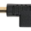 Maplin 90 Degree Fixed Angle HDMI Male to HDMI Female Adapter - Black - maplin.co.uk